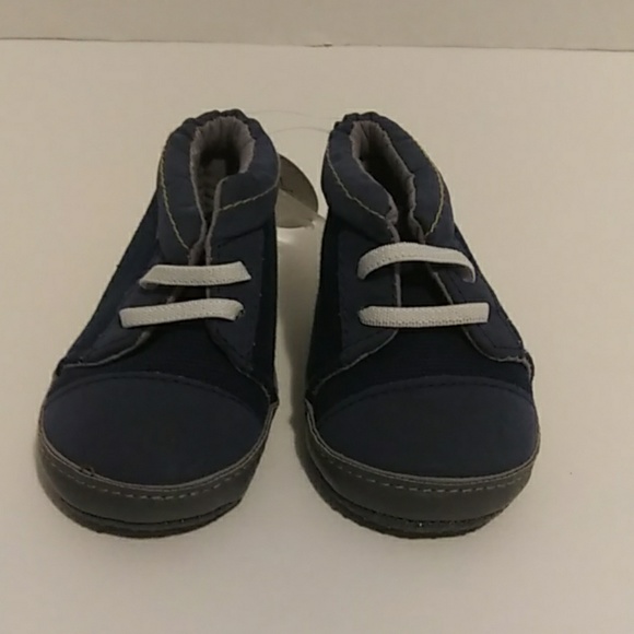 New Baby Shoes 6-9 Months Size 3 Blue - Picture 2 of 5